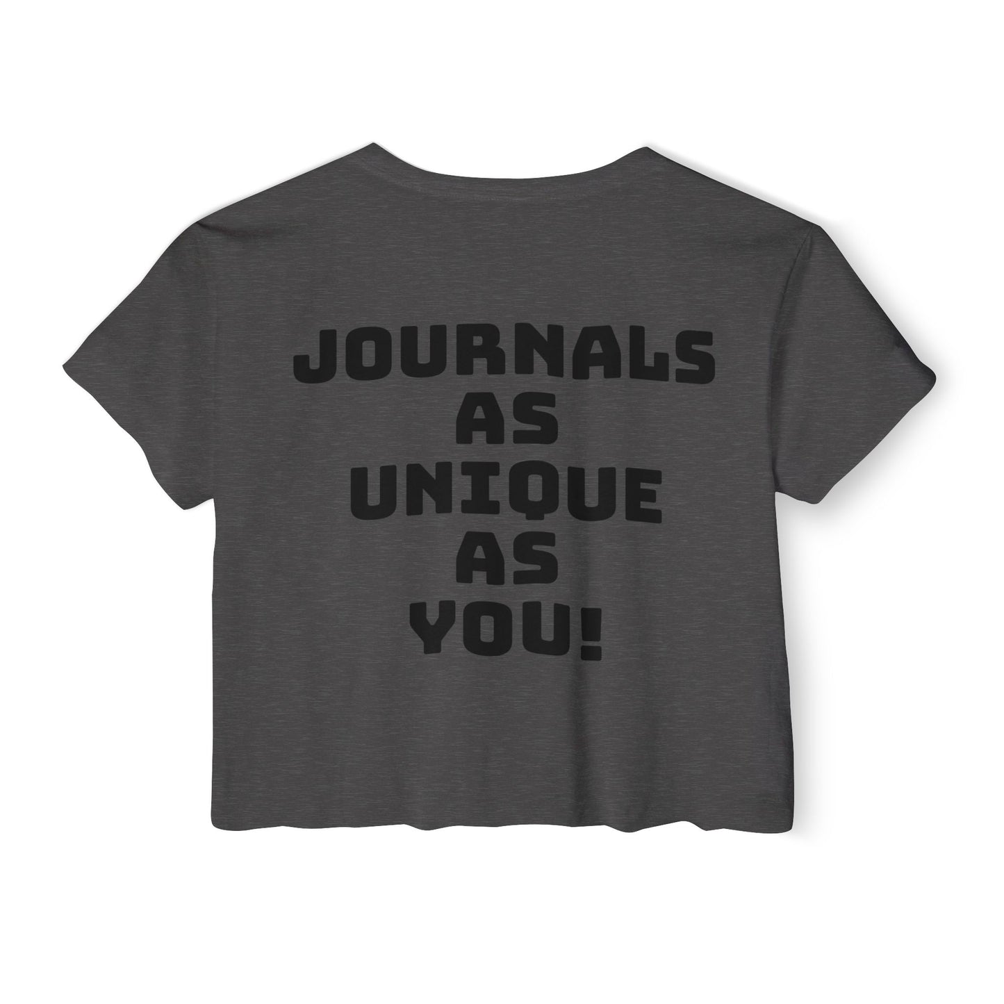 Lavender Sage Logo Women's Festival Crop Top - Unique Journals Inspired Design