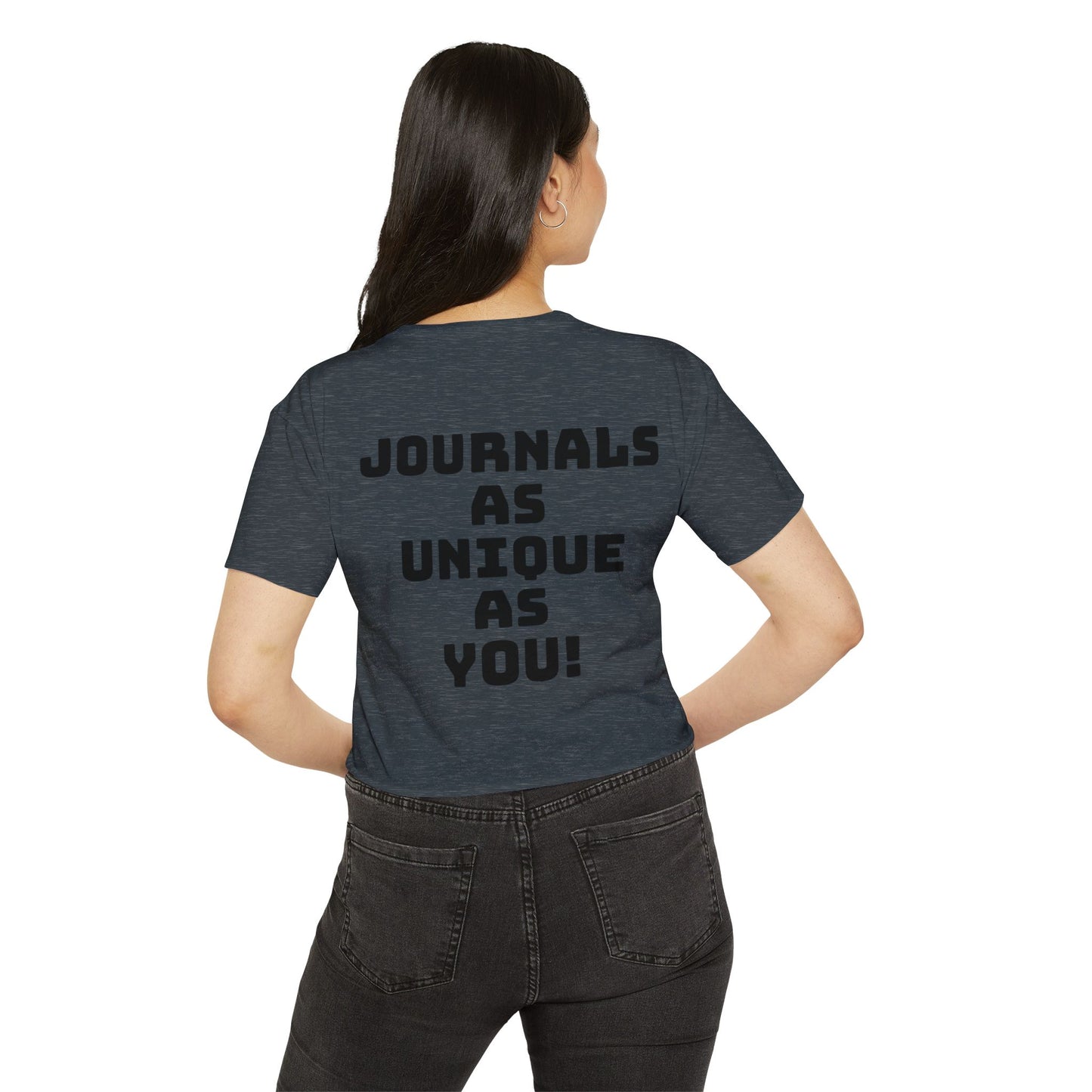 Lavender Sage Logo Women's Festival Crop Top - Unique Journals Inspired Design