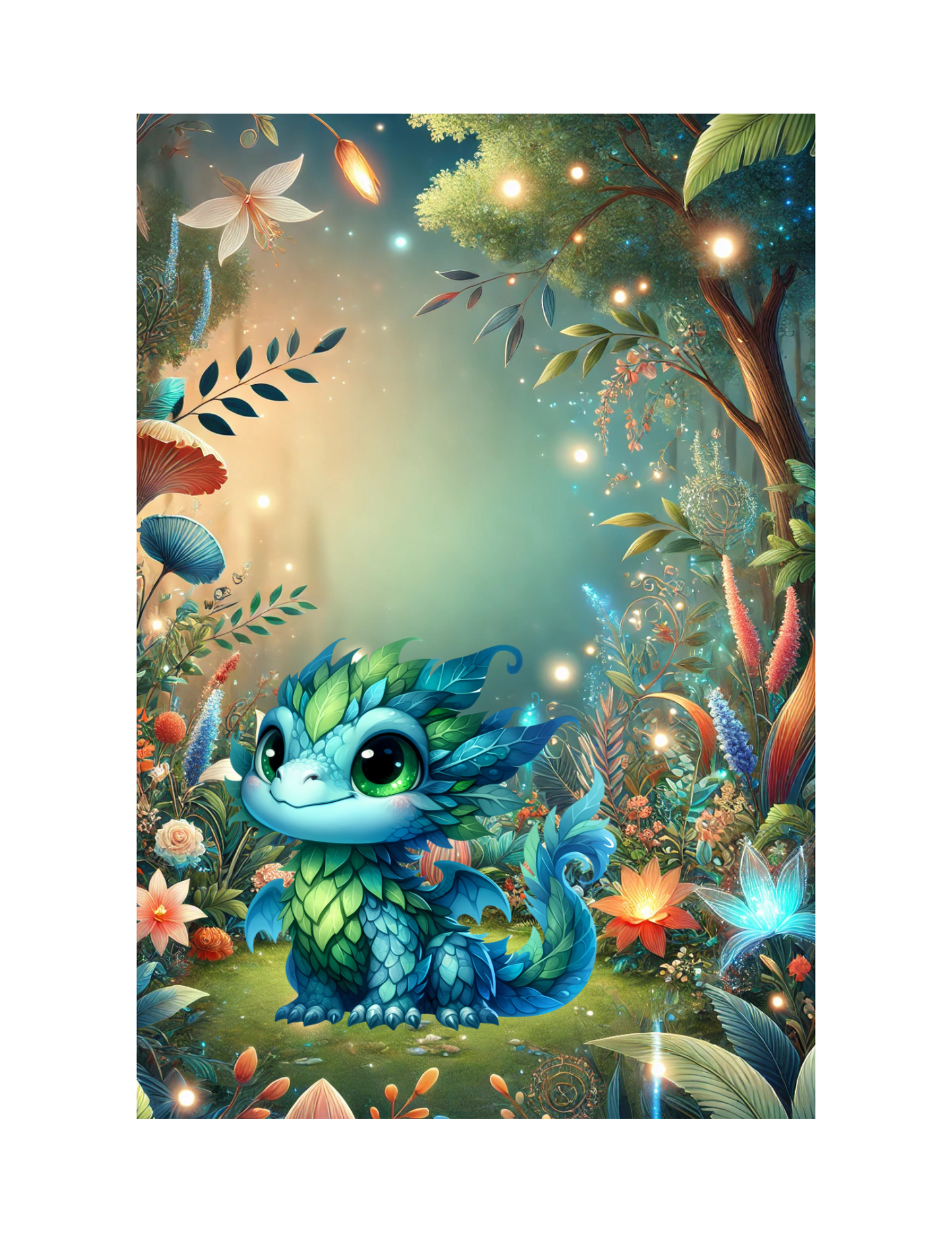 Hatchling Chronicles: Refillable Notebooks of Baby Dragons