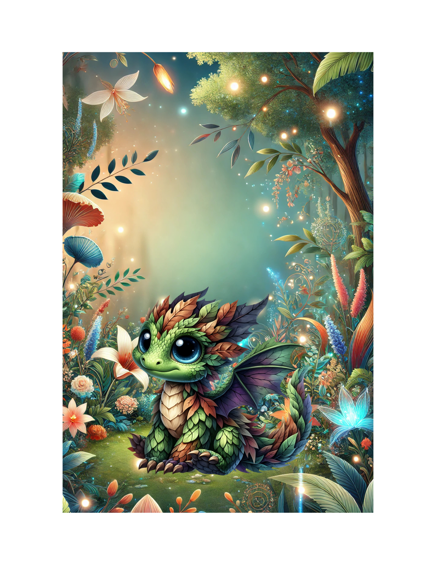 Hatchling Chronicles: Refillable Notebooks of Baby Dragons