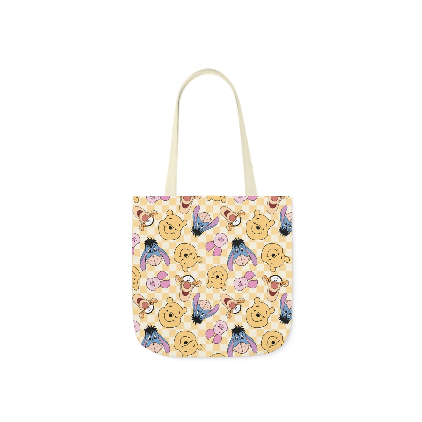 Cute Cartoon Character Canvas Tote Bag