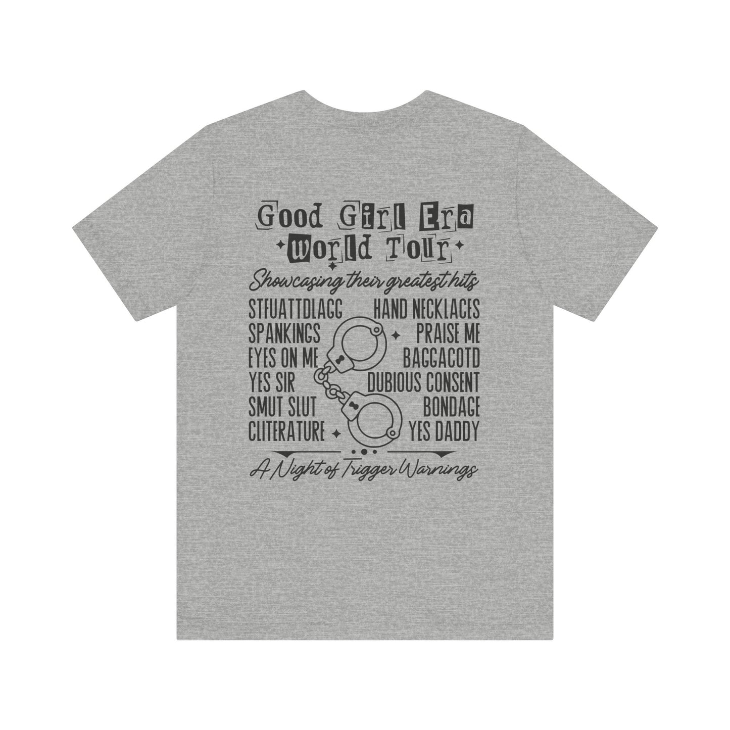 Good Girl World Tour Unisex Jersey Short Sleeve Tee