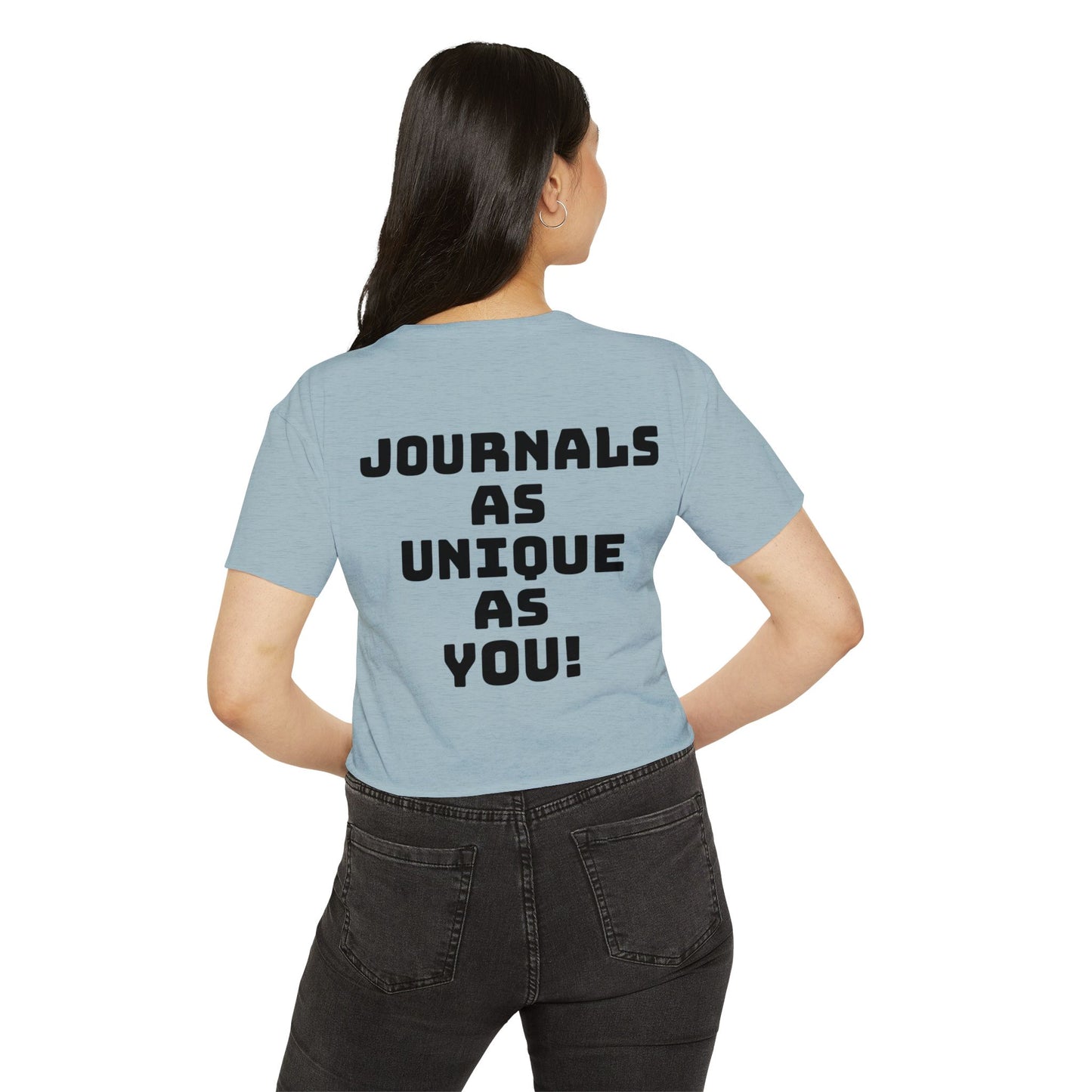 Lavender Sage Logo Women's Festival Crop Top - Unique Journals Inspired Design