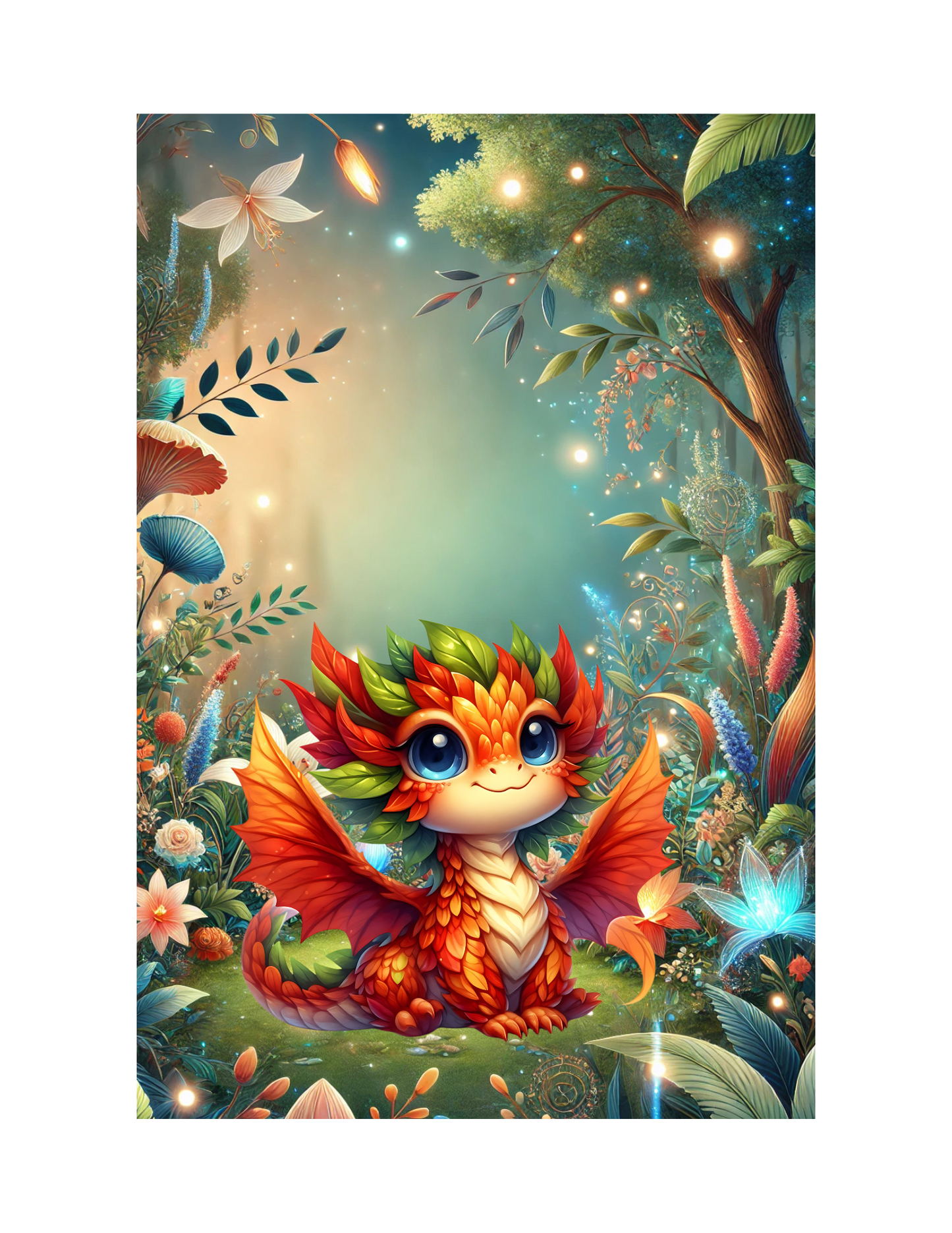 Hatchling Chronicles: Refillable Notebooks of Baby Dragons