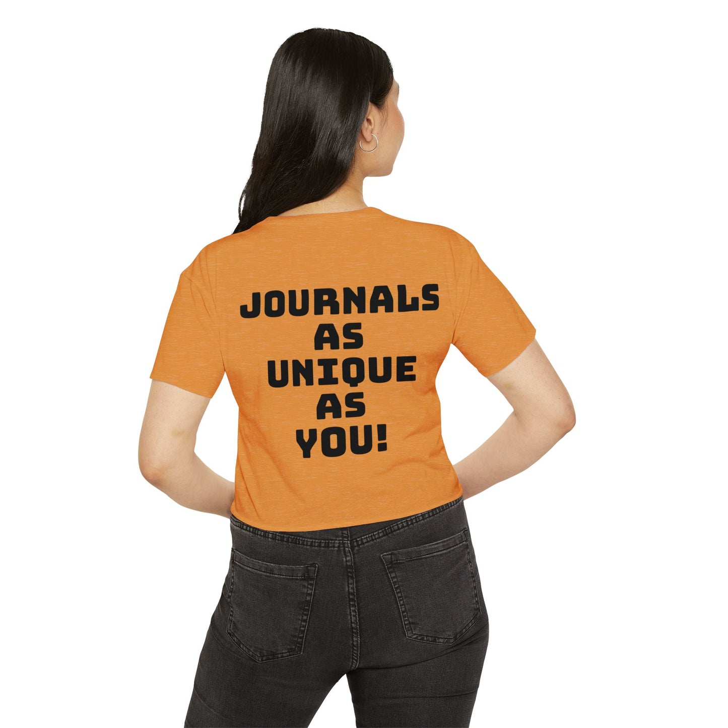Lavender Sage Logo Women's Festival Crop Top - Unique Journals Inspired Design