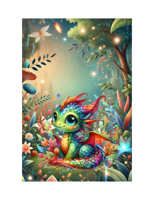 Hatchling Chronicles: Refillable Notebooks of Baby Dragons