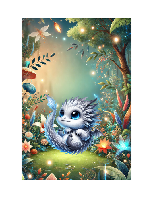 Hatchling Chronicles: Refillable Notebooks of Baby Dragons