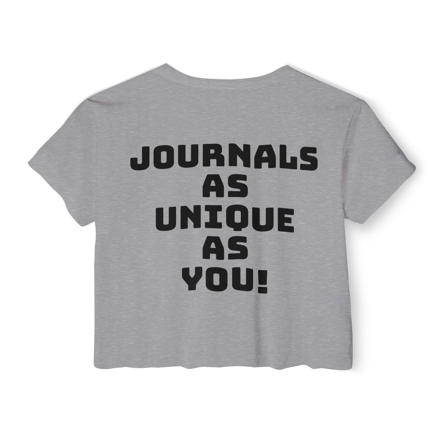 Lavender Sage Logo Women's Festival Crop Top - Unique Journals Inspired Design