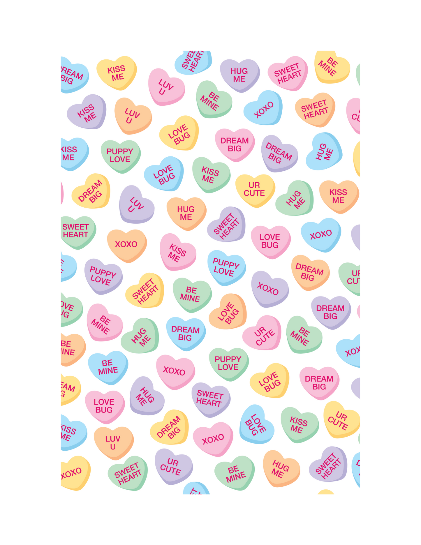 Candy Hearts & Cold Shoulders: Refillable Notebooks for Valentines and Anti-Valentines