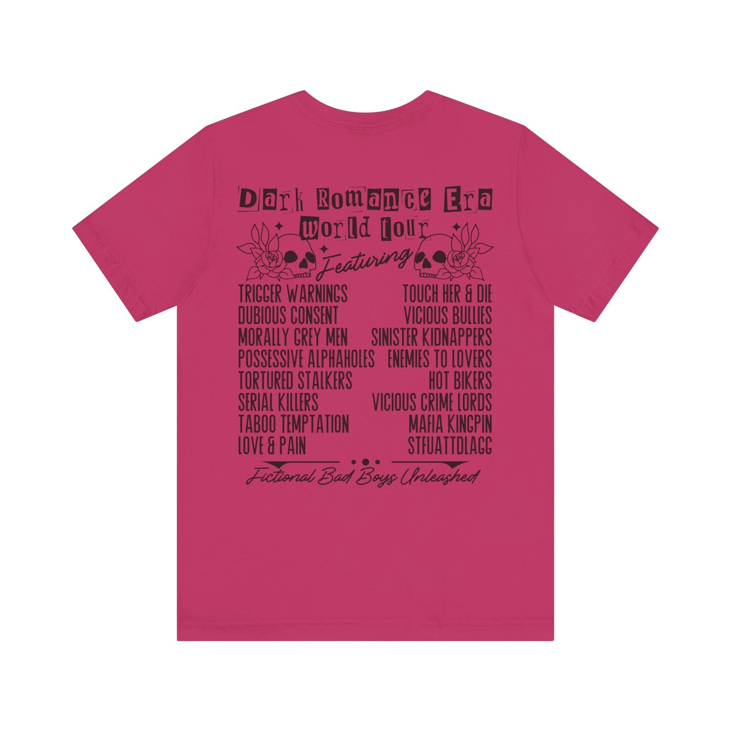 Dark Romance World Tour Unisex Jersey Short Sleeve Tee
