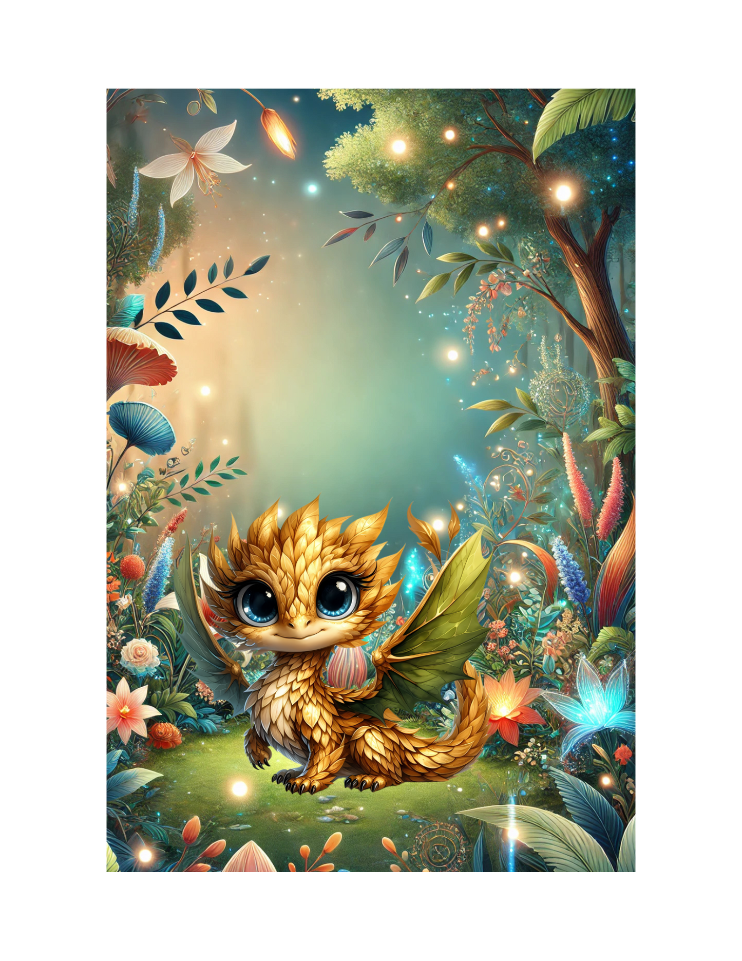 Hatchling Chronicles: Refillable Notebooks of Baby Dragons