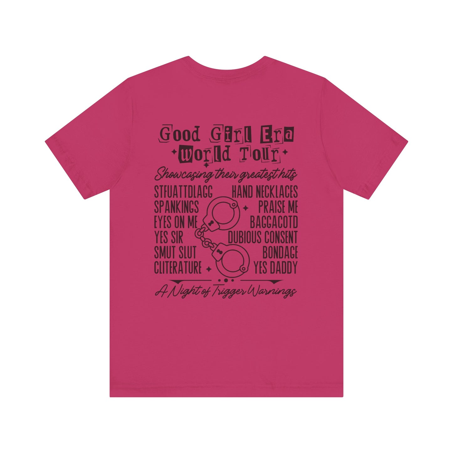 Good Girl World Tour Unisex Jersey Short Sleeve Tee