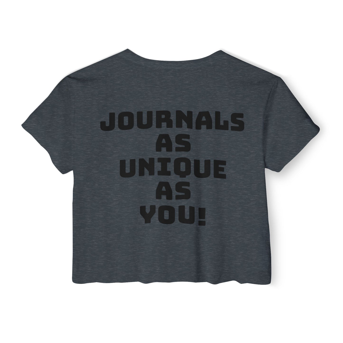 Lavender Sage Logo Women's Festival Crop Top - Unique Journals Inspired Design