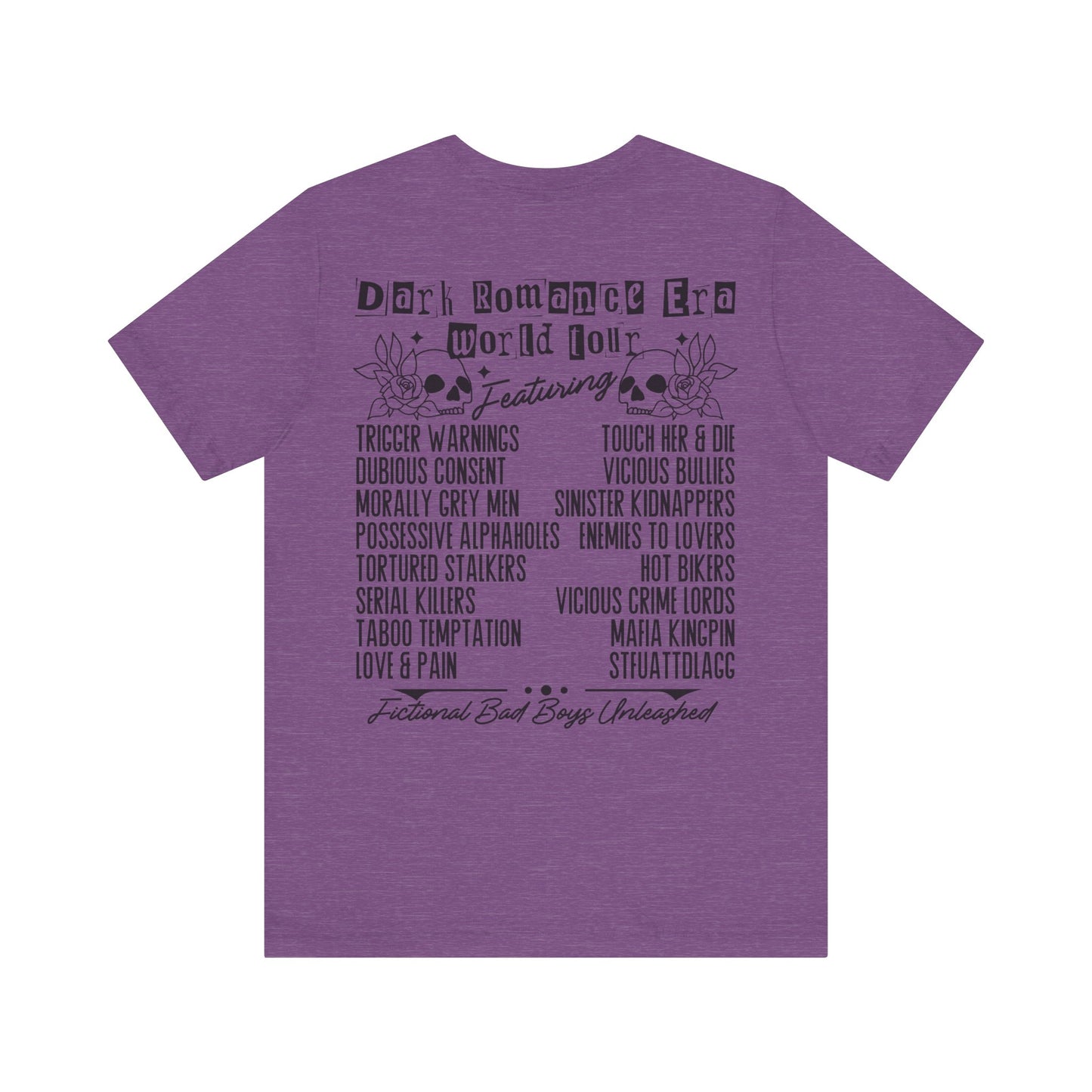 Dark Romance World Tour Unisex Jersey Short Sleeve Tee