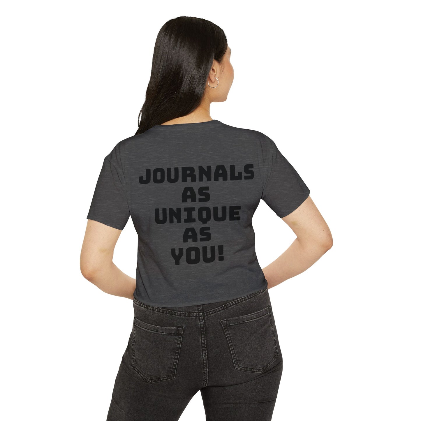Lavender Sage Logo Women's Festival Crop Top - Unique Journals Inspired Design