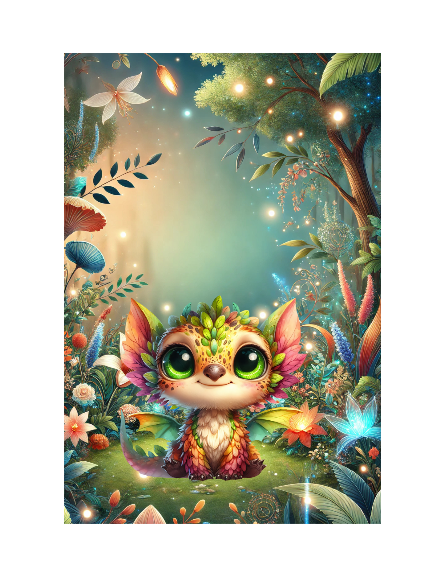 Hatchling Chronicles: Refillable Notebooks of Baby Dragons