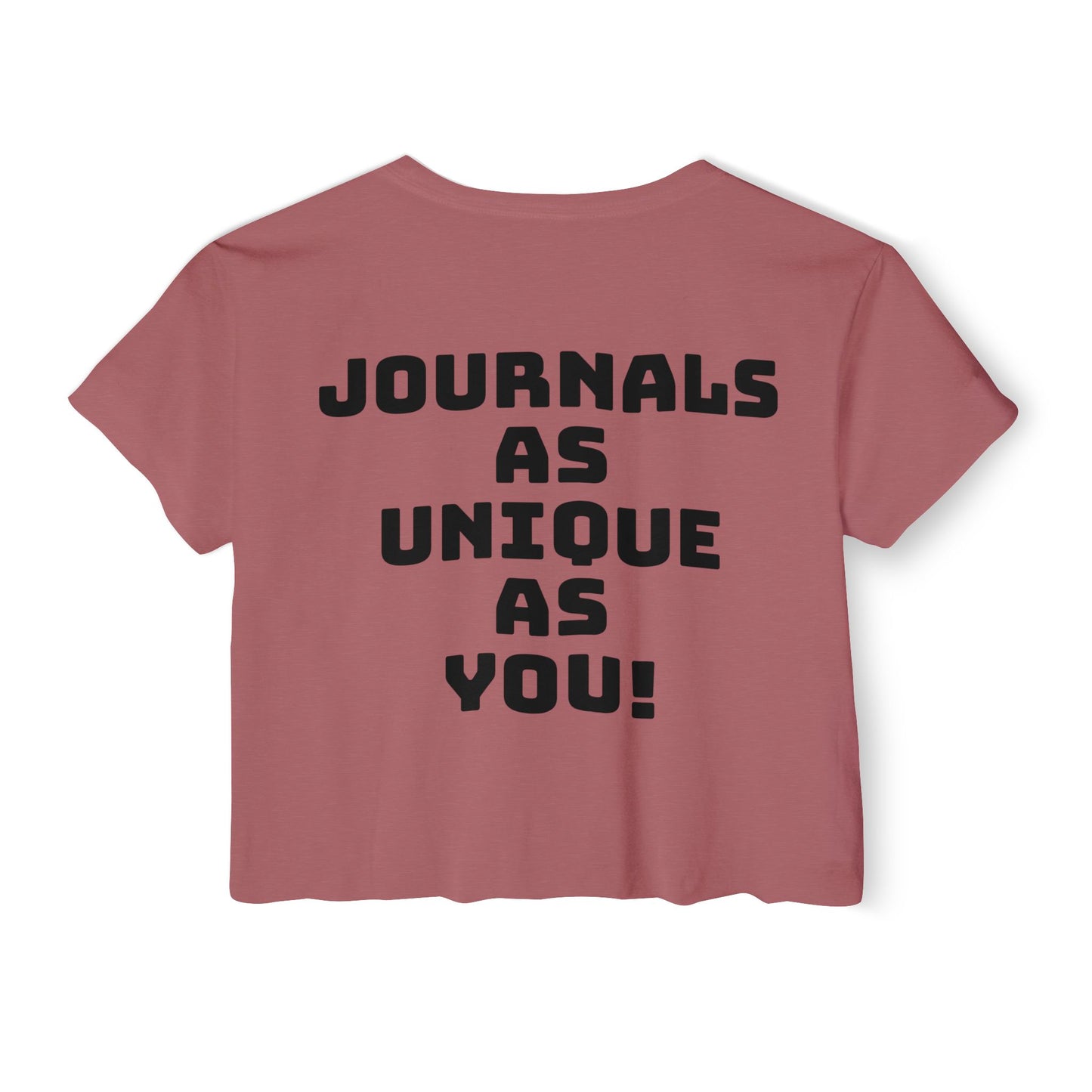 Lavender Sage Logo Women's Festival Crop Top - Unique Journals Inspired Design