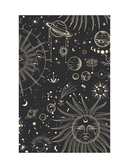 Stellar Scribbles: Refillable Notebooks for Cosmic Dreamers