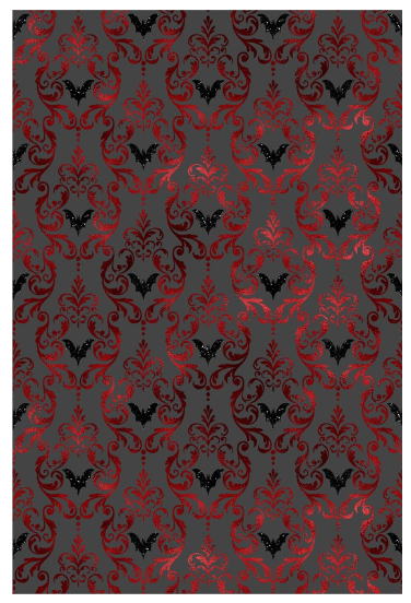Crimson Veil: Gothic Vampire Refillable Notebook Covers
