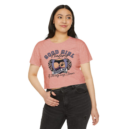 Good Girl Women's Festival Crop Top