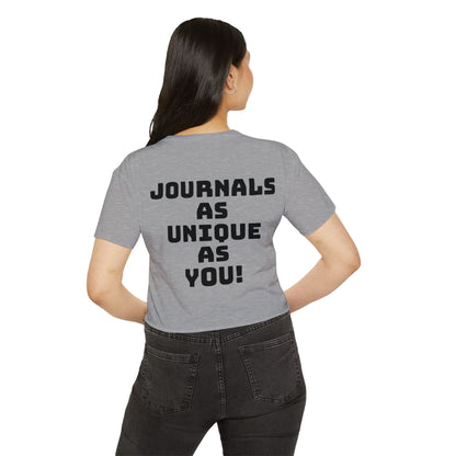 Lavender Sage Logo Women's Festival Crop Top - Unique Journals Inspired Design