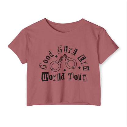 Good Girl World Tour Women's Festival Crop Top