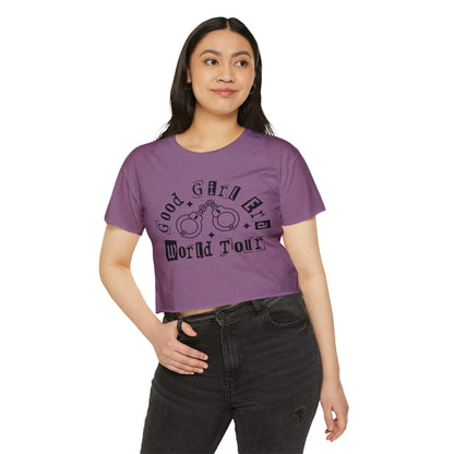 Good Girl World Tour Women's Festival Crop Top