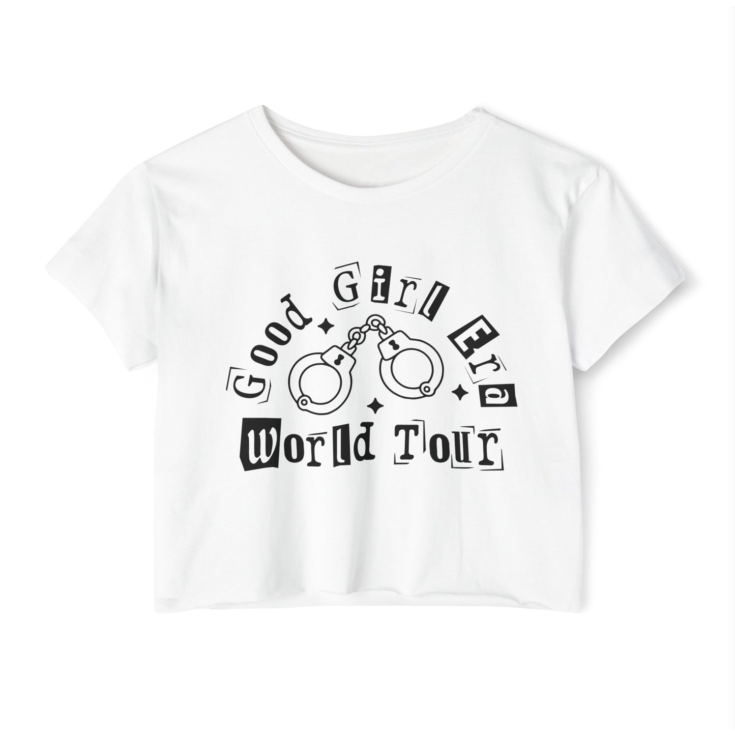 Good Girl World Tour Women's Festival Crop Top