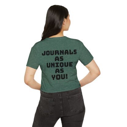 Lavender Sage Logo Women's Festival Crop Top - Unique Journals Inspired Design