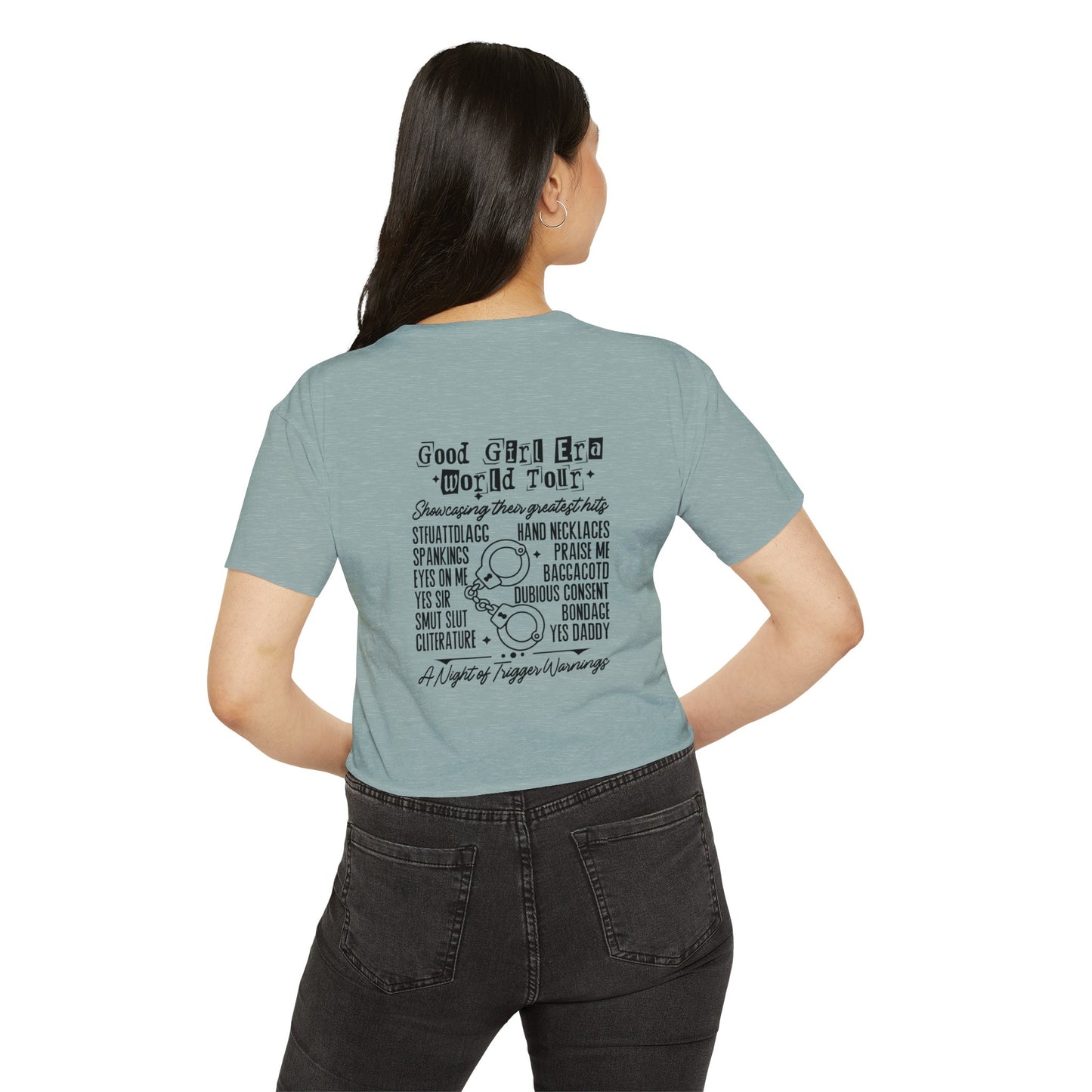 Good Girl World Tour Women's Festival Crop Top