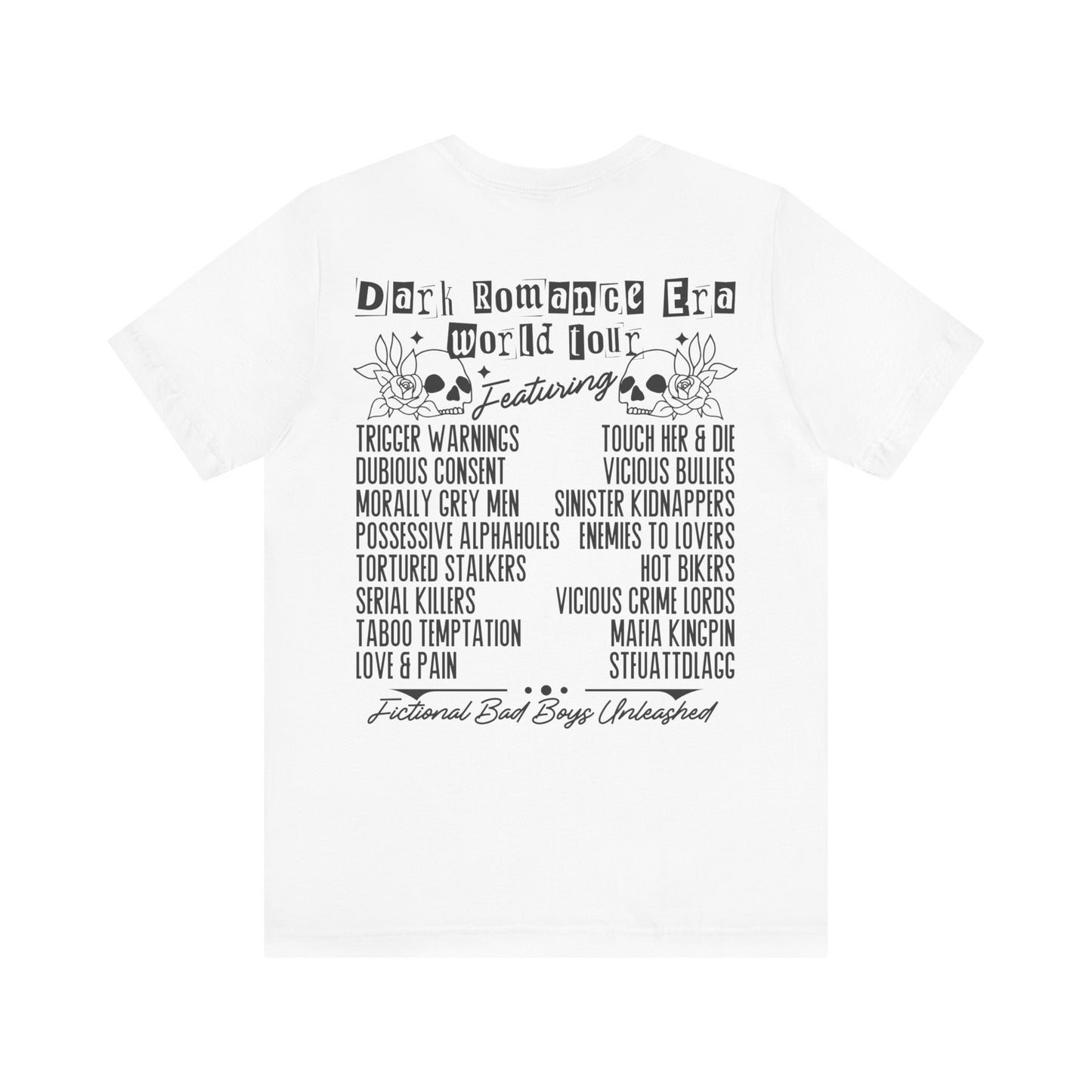 Dark Romance World Tour Unisex Jersey Short Sleeve Tee