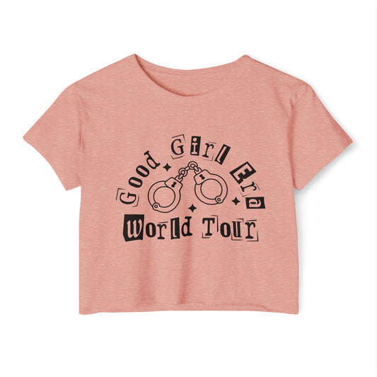 Good Girl World Tour Women's Festival Crop Top