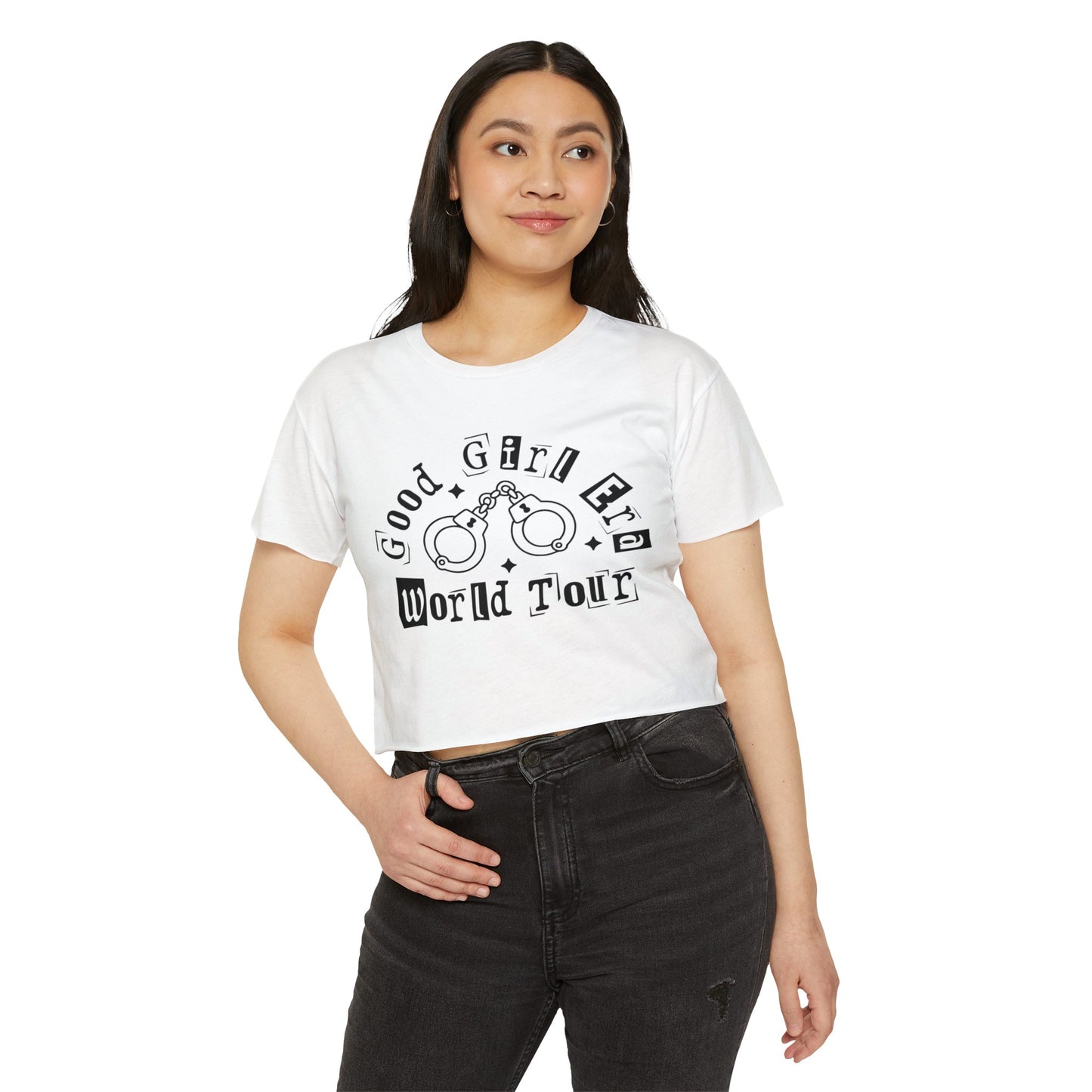 Good Girl World Tour Women's Festival Crop Top