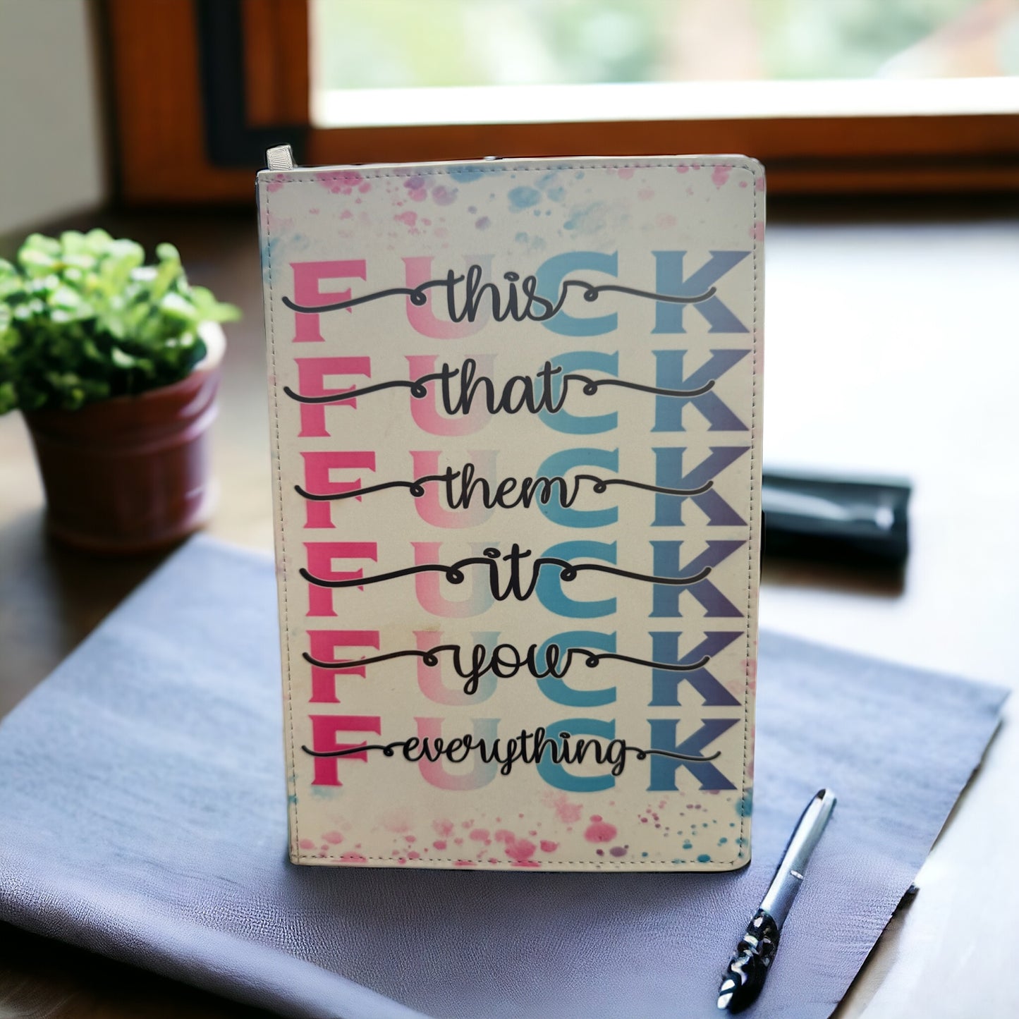 Quirky Chronicles: Refillable Notebooks with Attitude