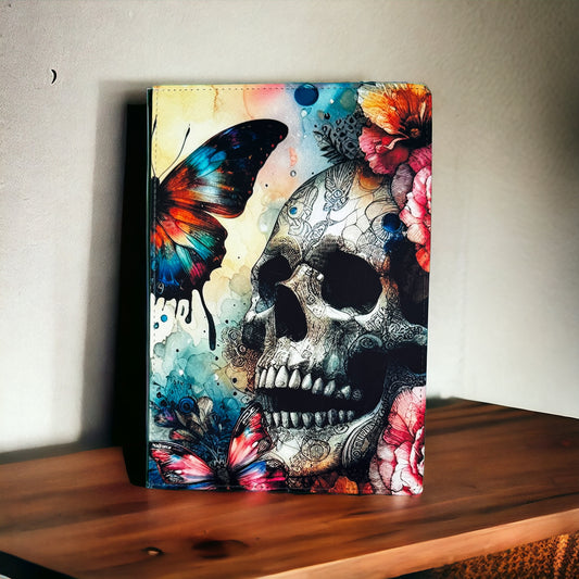 Gothic Garden: Skulls & Blossoms Refillable Notebooks